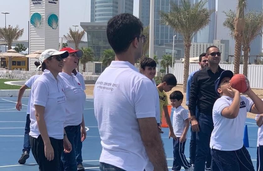 Book corporate social responsibility team activities support children with autismUAE