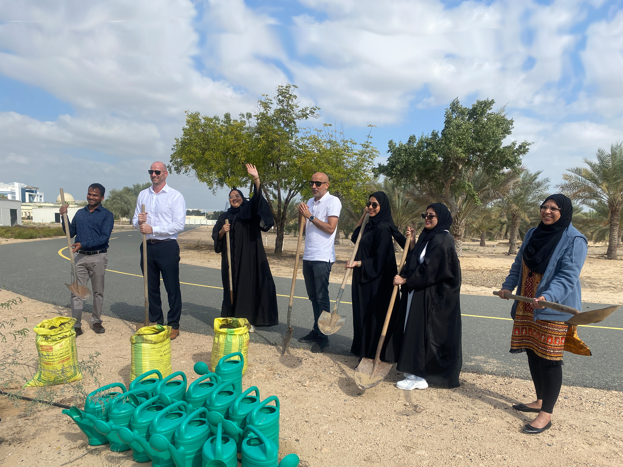 Ghaf Tree Planting with Ejadah Team