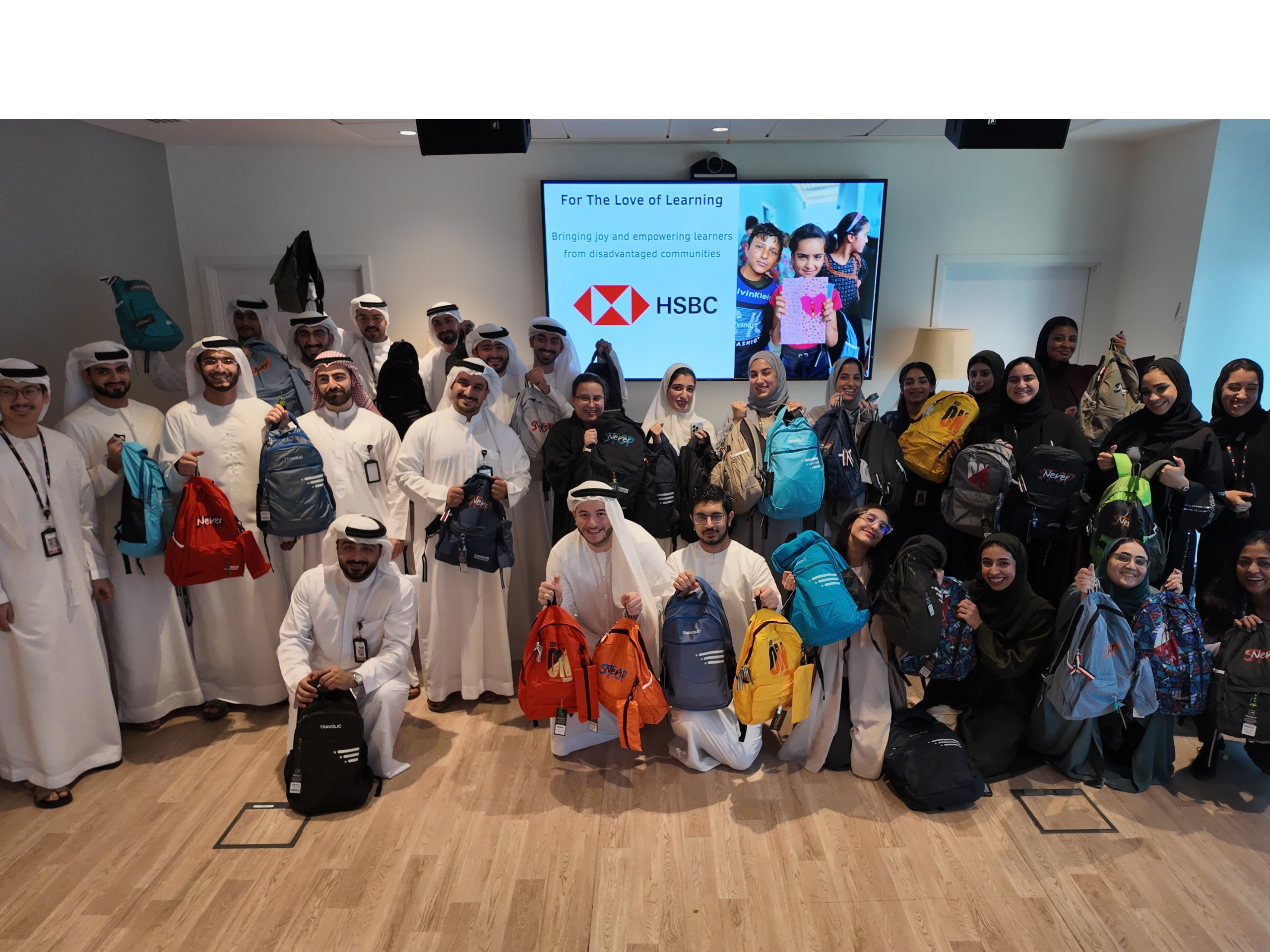 CSR Activities with HSBC: Making a Difference Through School Bag Packing