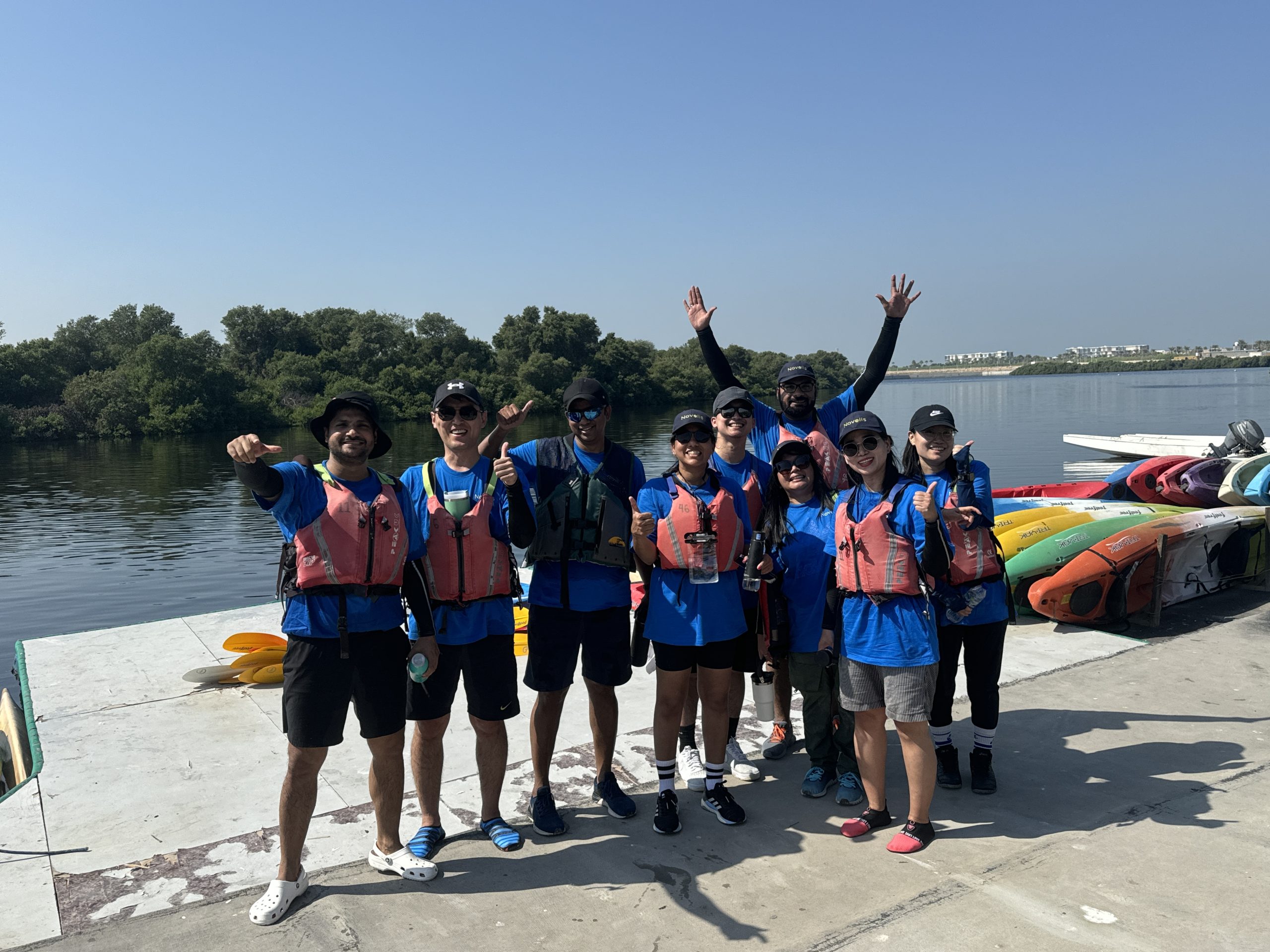 Mangrove Planting & Kayaking with Novelis: Building a Greener UAE Together