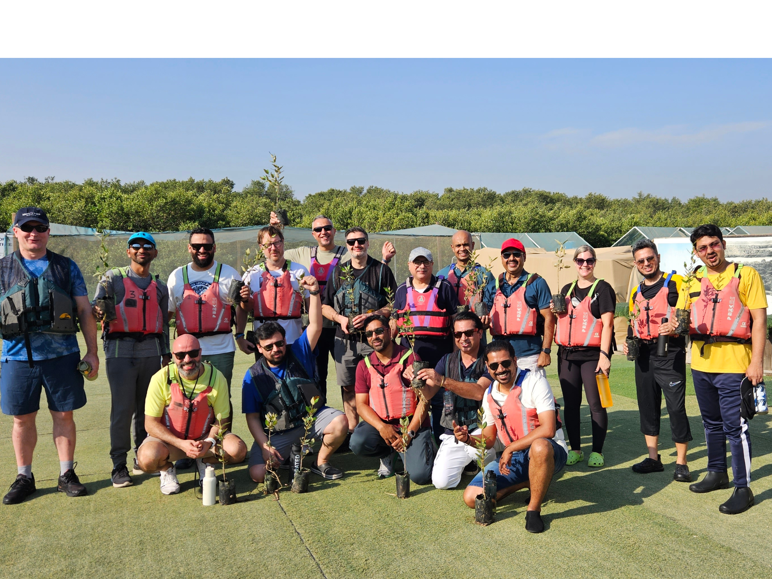 Mangrove Planting & Kayaking Activity with Belden Team